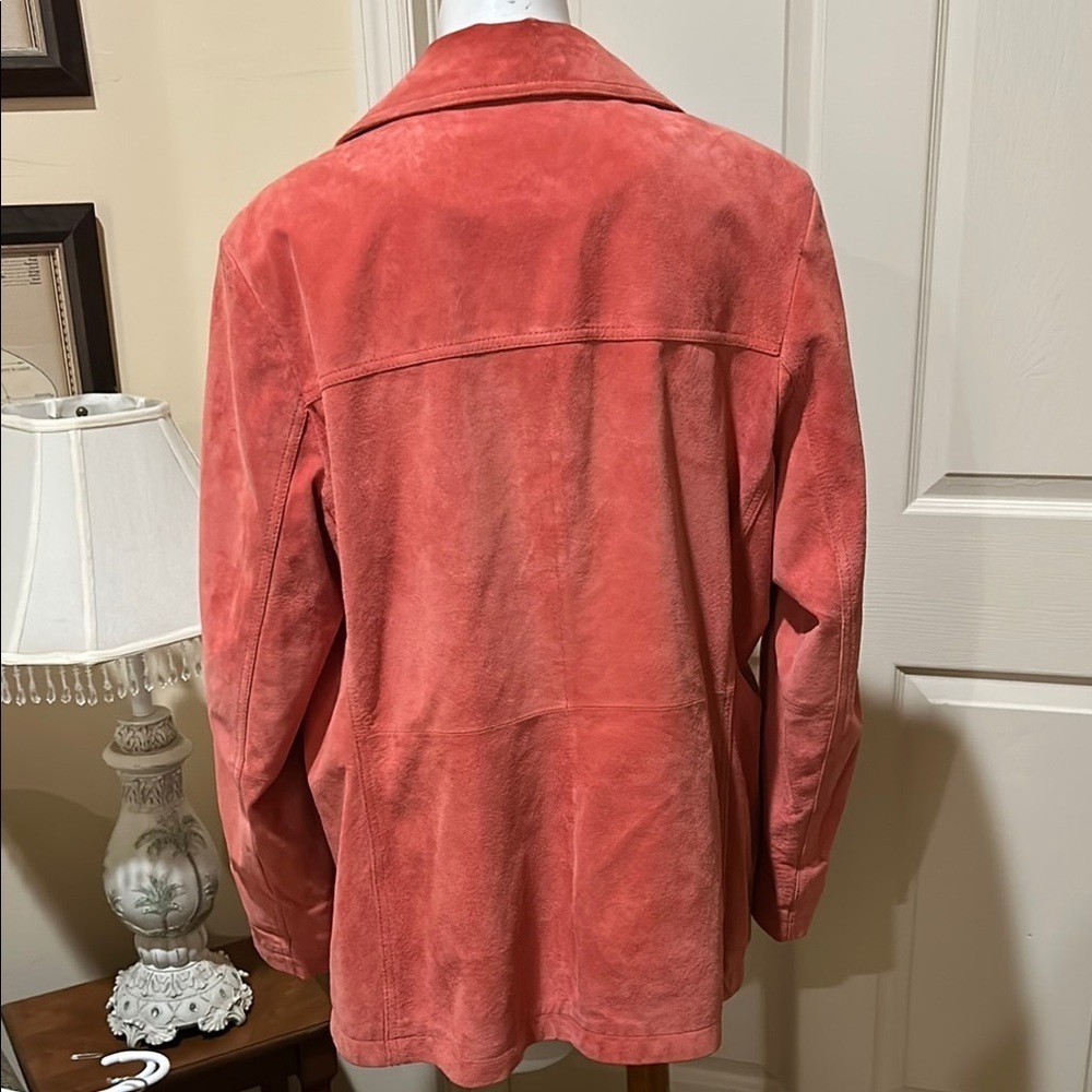Danier Classic Leather Jacket Notched Lapel. Size XL. Vintage. Lined - Picture 6 of 16